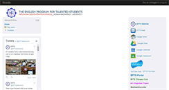 Desktop Screenshot of moodle.satitpatumwan.ac.th